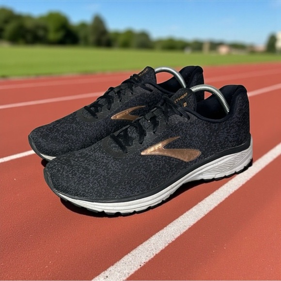 Men's Brooks Anthem 2 Running Shoes Sneakers size 11.5 Charcoal Gray/Black - Picture 1 of 8